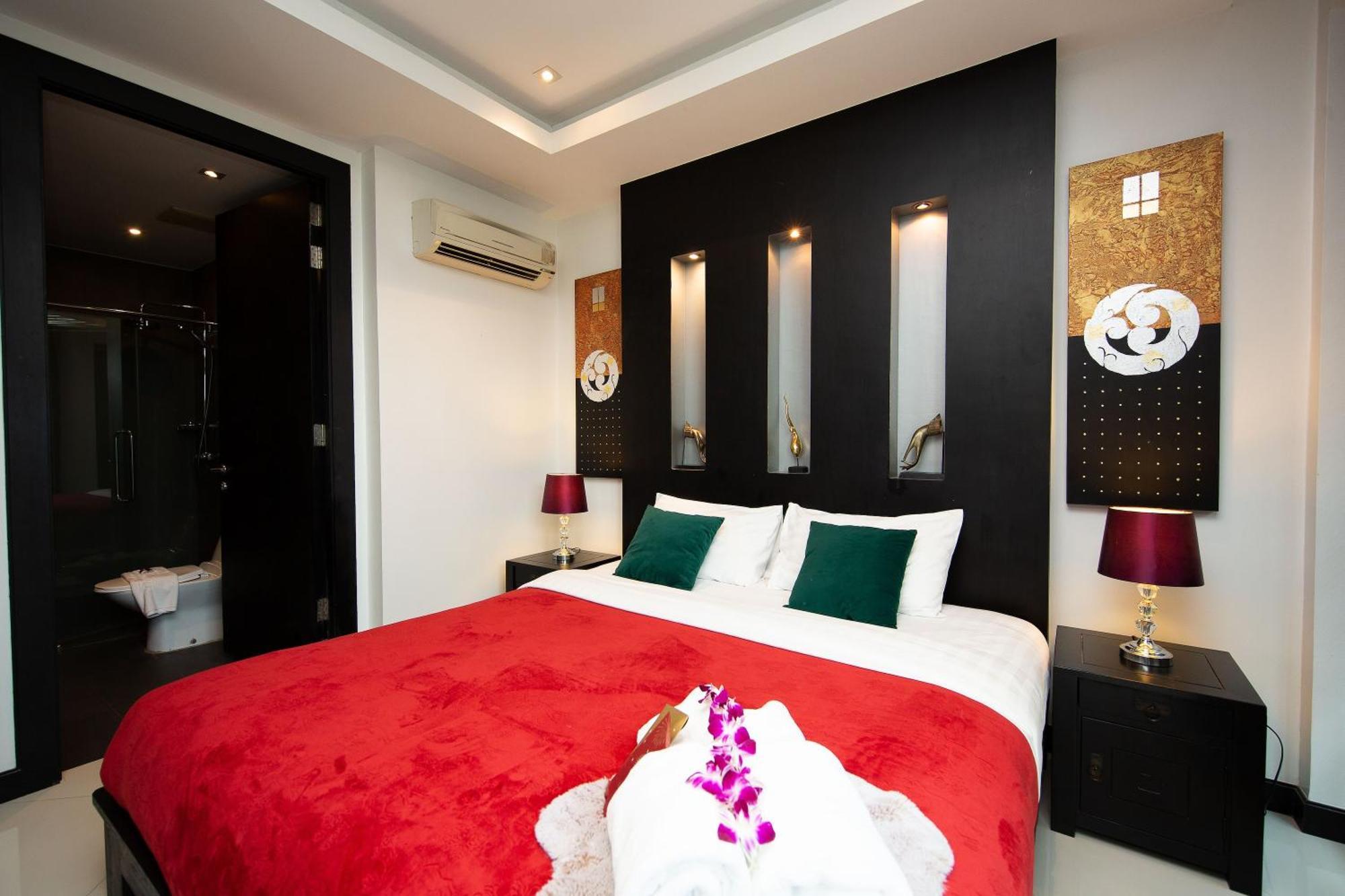 Colibri Pool Villa Pattaya Pantai Jomtien Bilik gambar