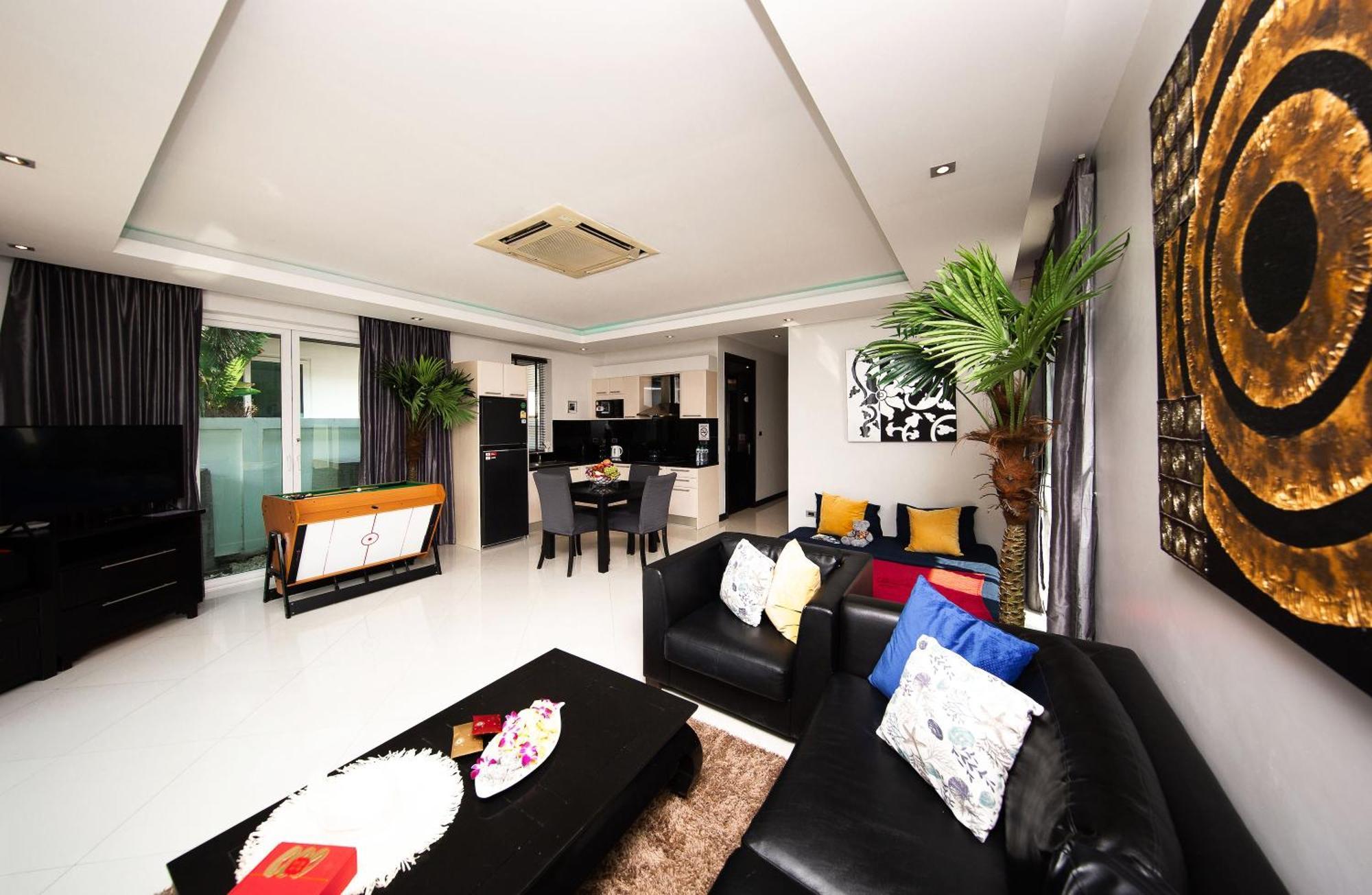 Colibri Pool Villa Pattaya Pantai Jomtien Bilik gambar