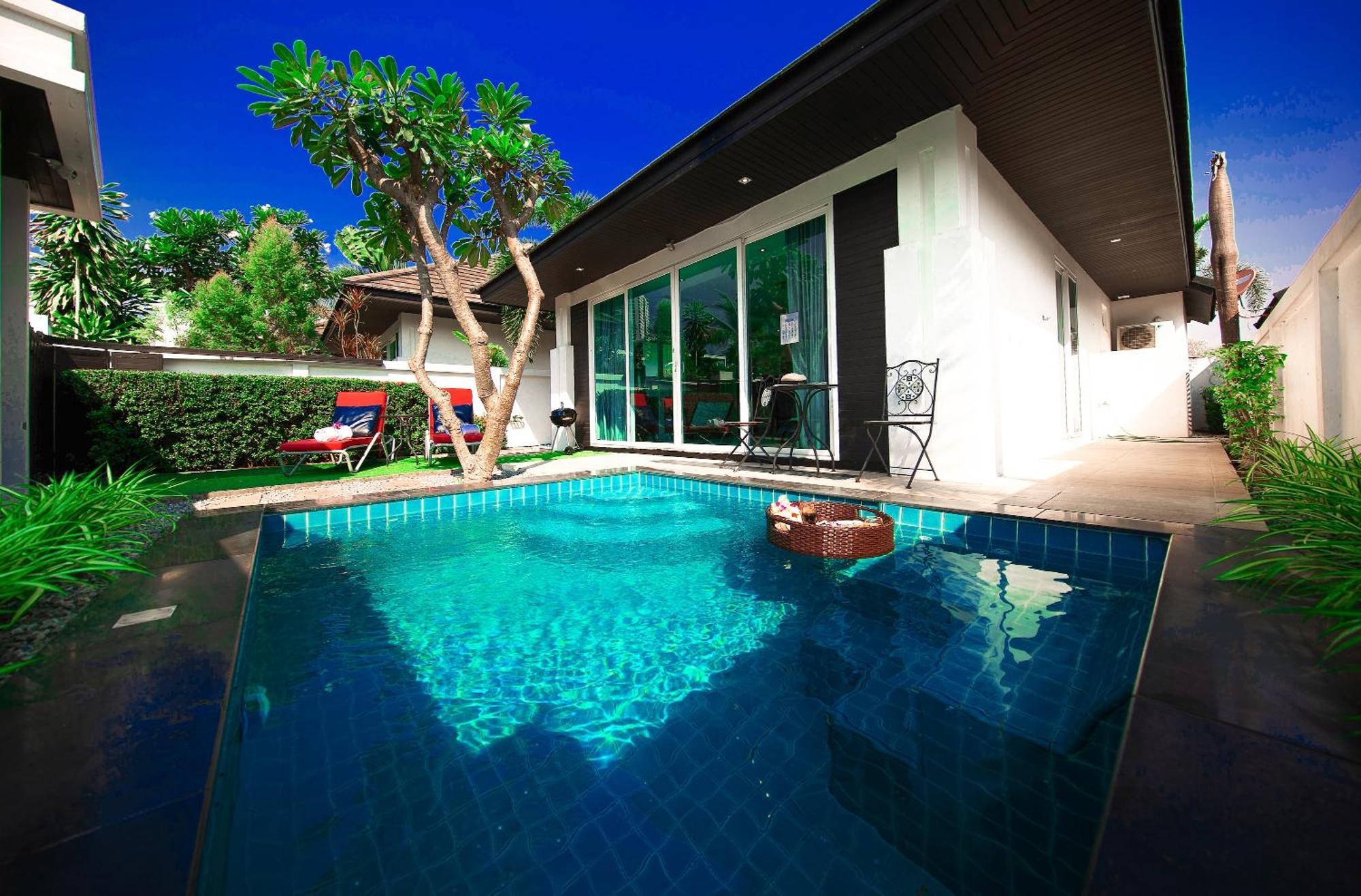 Colibri Pool Villa Pattaya Pantai Jomtien Bilik gambar